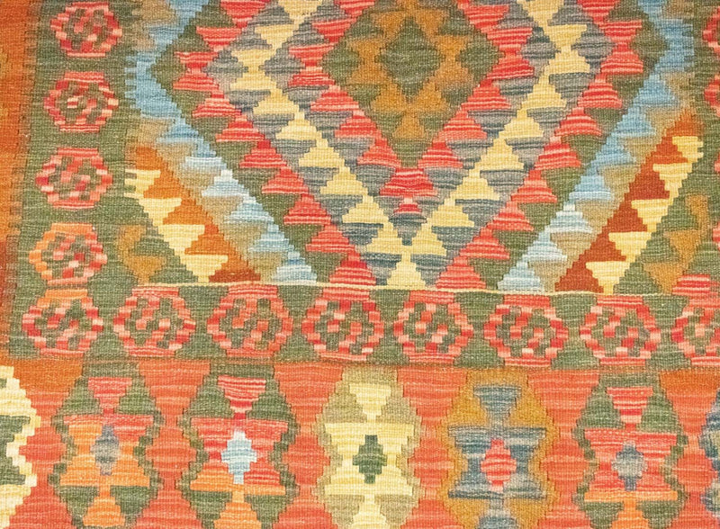 Afghansk kilim Teppe 196x154cm