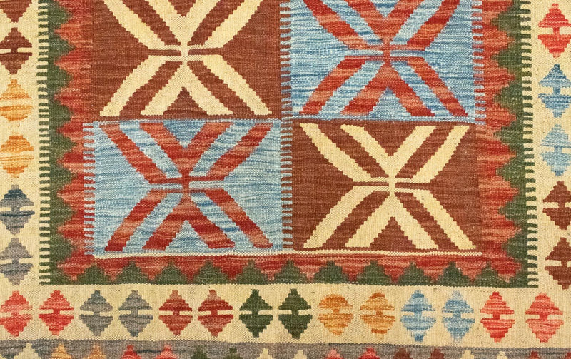 Afghansk kilim Teppe 206x154cm