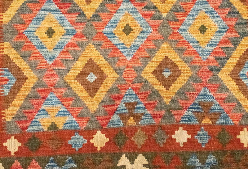 Afghansk kilim Teppe 217x160cm