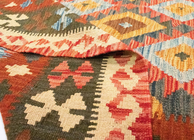 Afghansk kilim Teppe 217x160cm