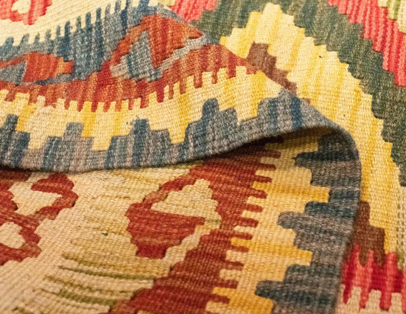 Afghansk kilim Teppe 207x139cm