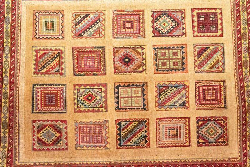 Afshar Sirjan Teppe 149x121cm - Persisk teppe