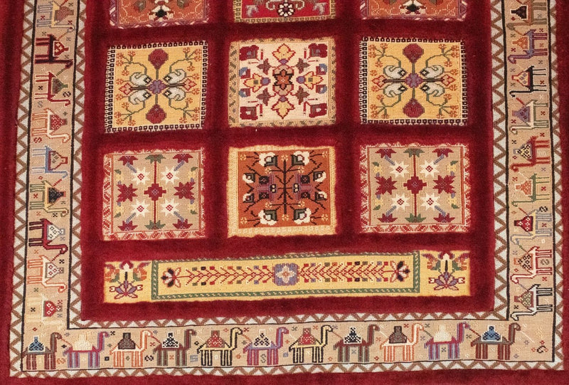 Afshar Sirjan Teppe 148x105cm - Persisk teppe