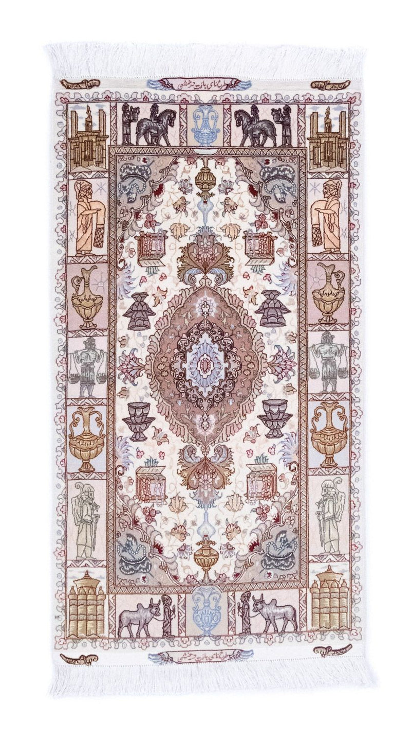 Tabriz - 50 Raj Teppe 134x75cm - Persisk teppe
