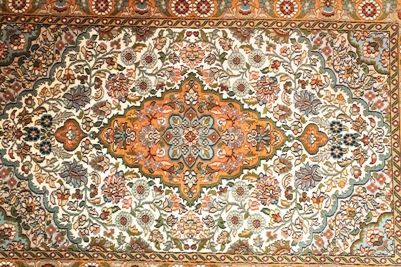 Kashmir silke Teppe 120x80cm - Orientalsk teppe