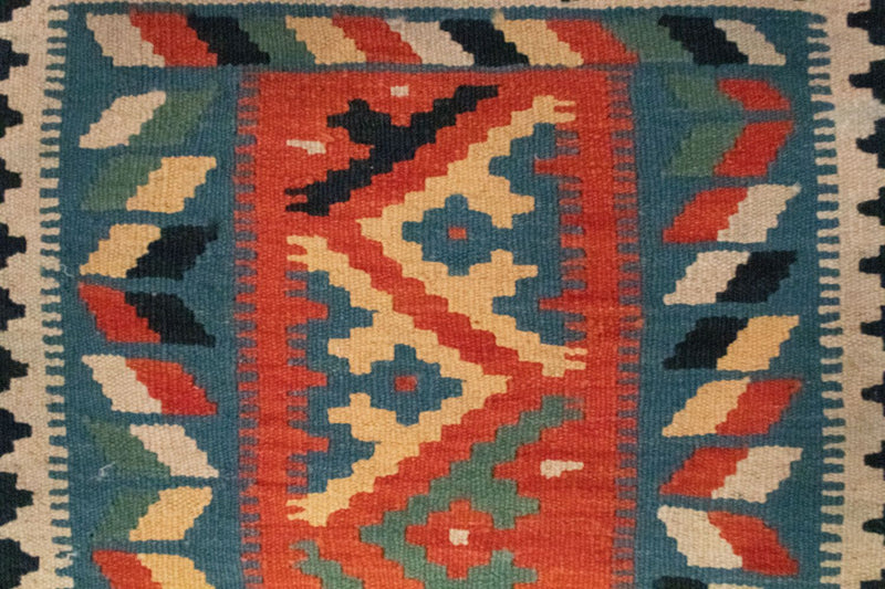 Kilim Fars Teppe 87x60cm
