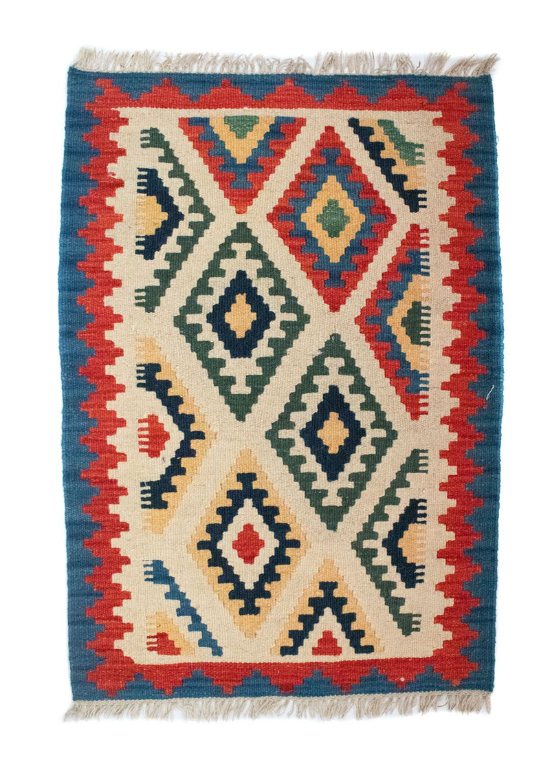Kilim Fars Teppe 88x61cm