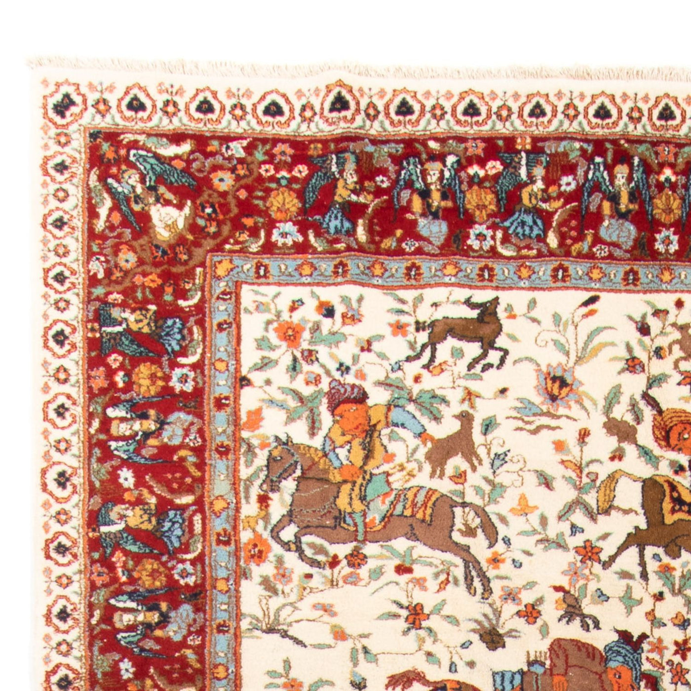 Persisk teppe - klassisk - 306 x 193 cm - beige
