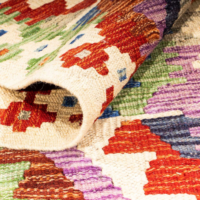 Kilim Maimana Teppe 305x81cm - Ullteppe