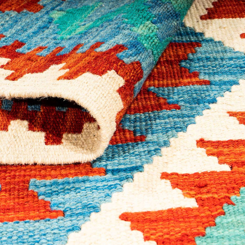Kilim Maimana Teppe 122x81cm - Ullteppe