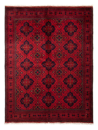 Afghanske tepper - Kunduz - 200 x 156 cm - mørk rød – product image