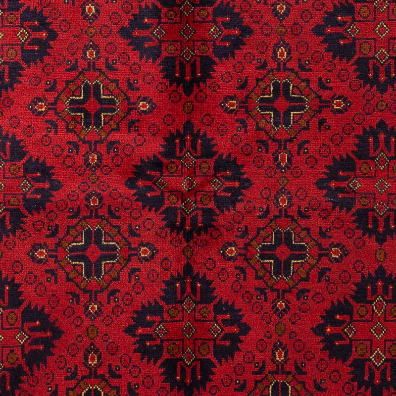 Afghanske tepper - Kunduz - 200 x 156 cm - mørk rød