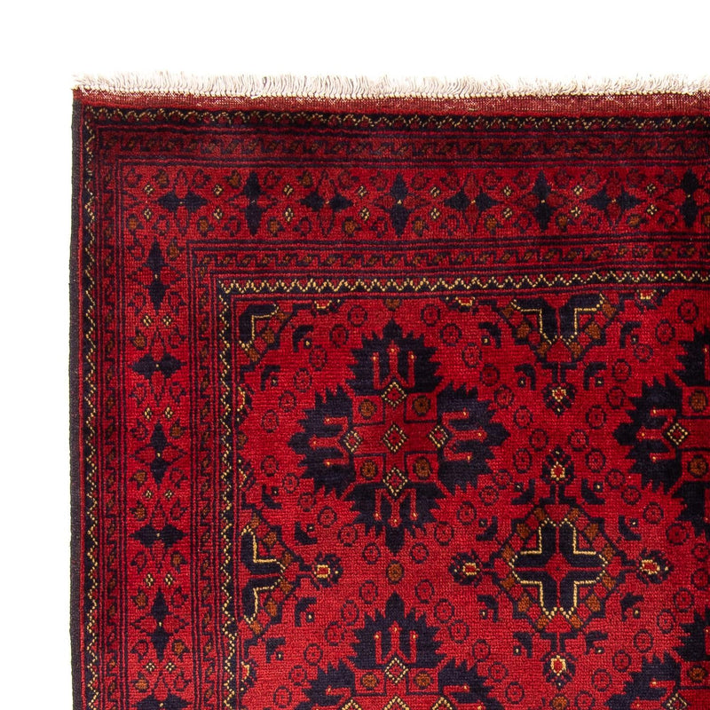Afghanske tepper - Kunduz - 200 x 156 cm - mørk rød
