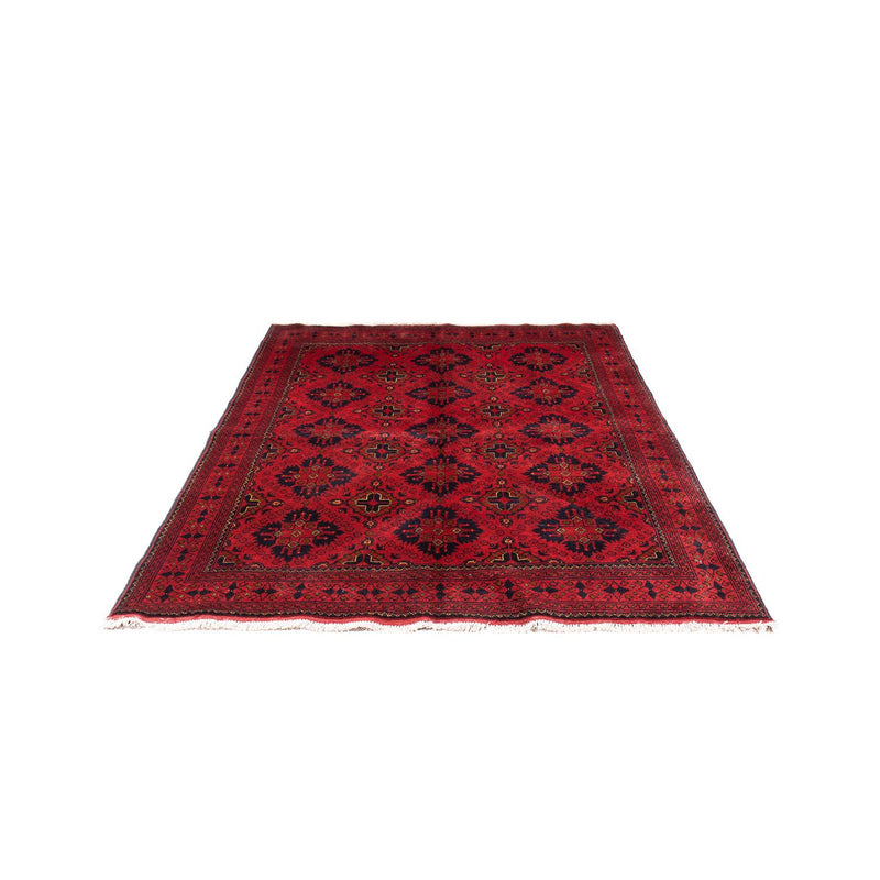 Afghanske tepper - Kunduz - 200 x 156 cm - mørk rød