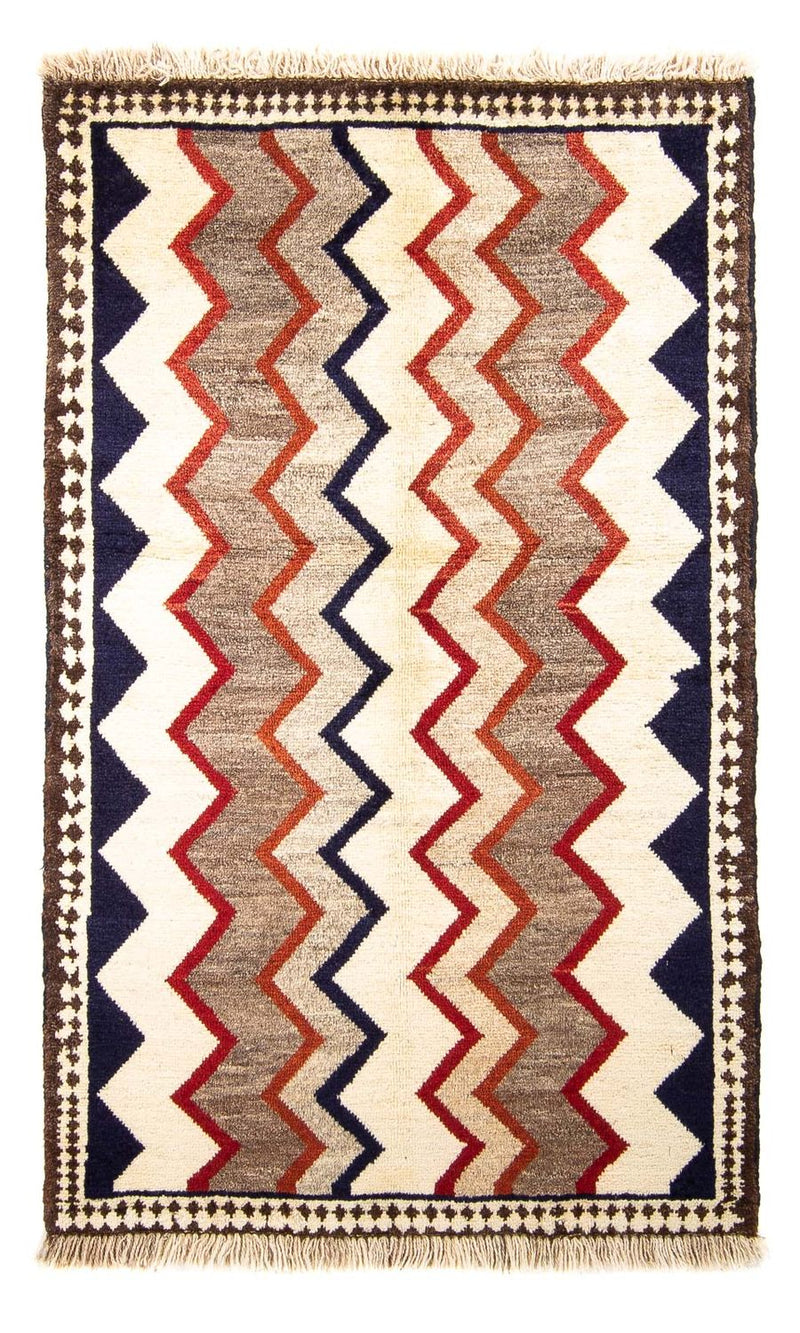 Persisk Gabbeh Teppe 142x91cm - Perserteppich Wollteppich