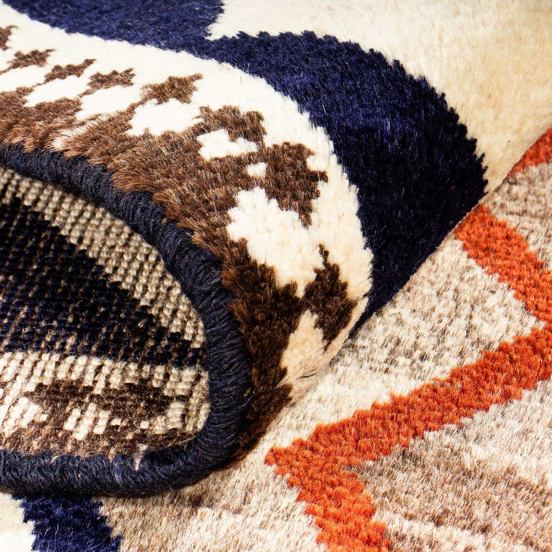 Persisk Gabbeh Teppe 142x91cm - Perserteppich Wollteppich