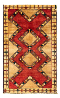 Gabbeh-teppe - persisk - 192 x 114 cm - mørk rød – product image