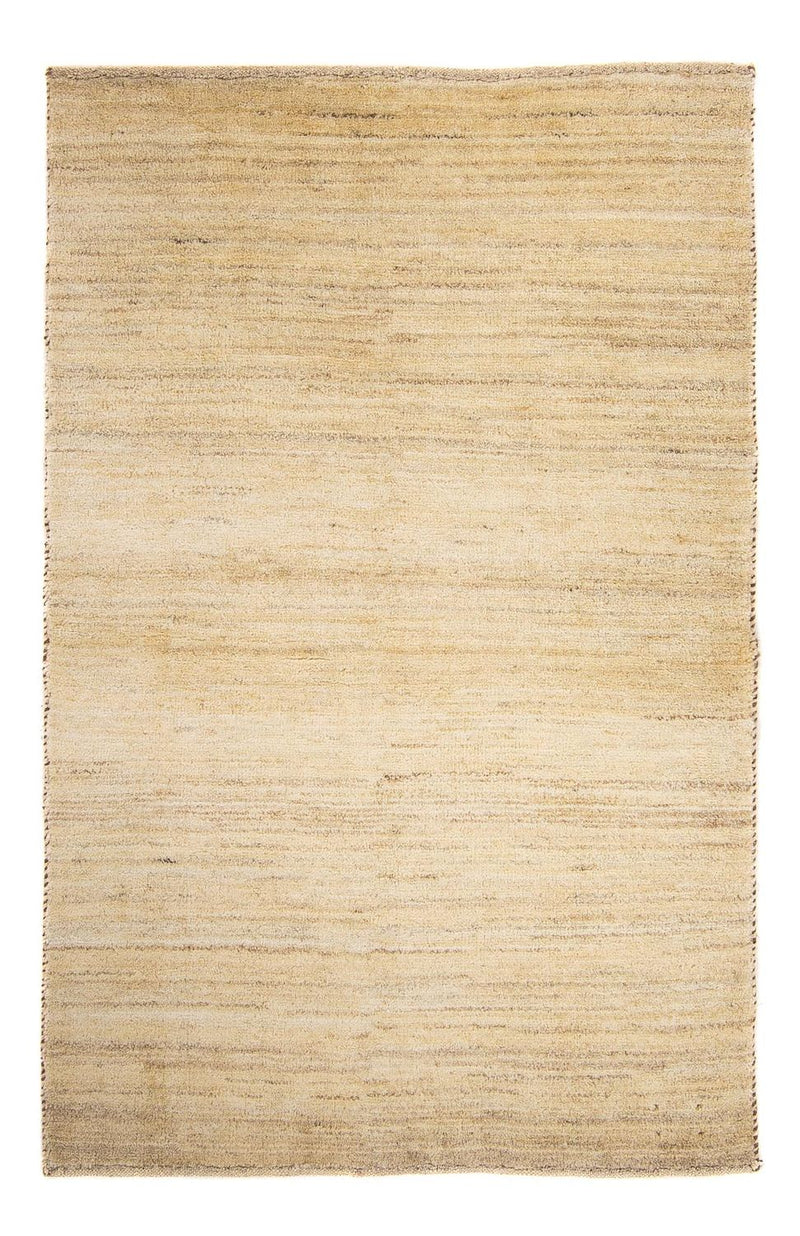 Gabbeh-teppe - persisk - 150 x 92 cm - lys beige