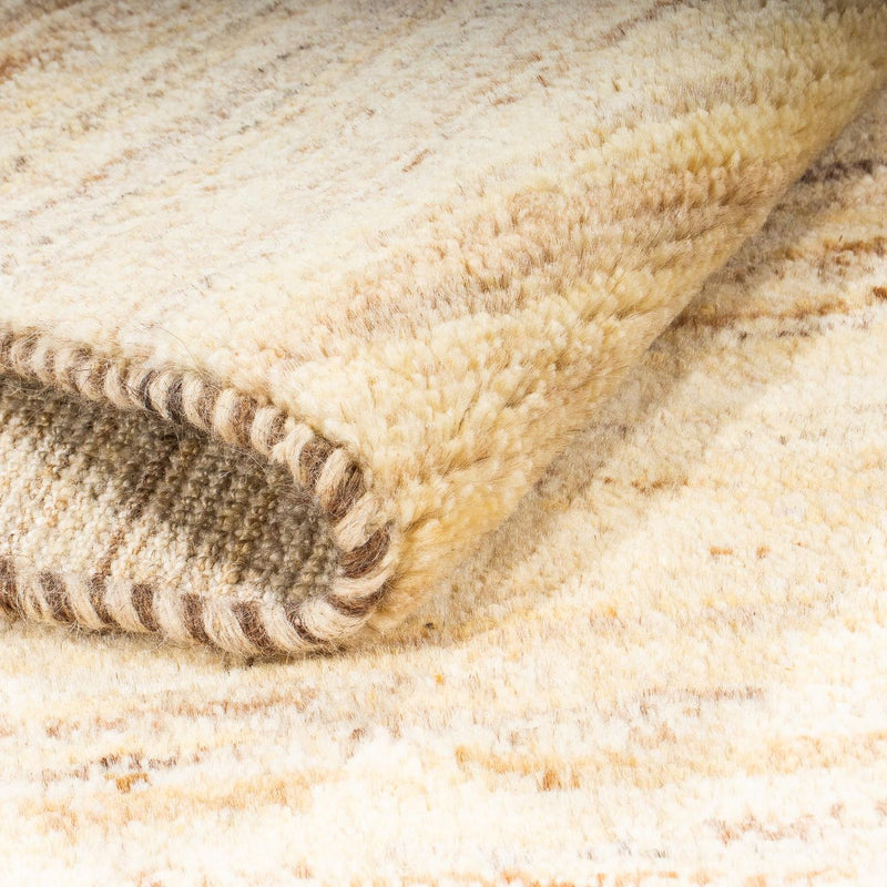 Gabbeh-teppe - persisk - 150 x 92 cm - lys beige