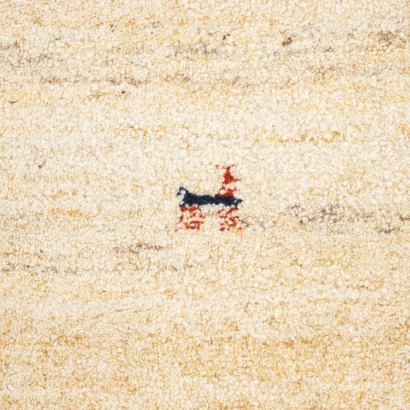 Gabbeh teppe - Loribaft persisk teppe - 60 x 40 cm - beige