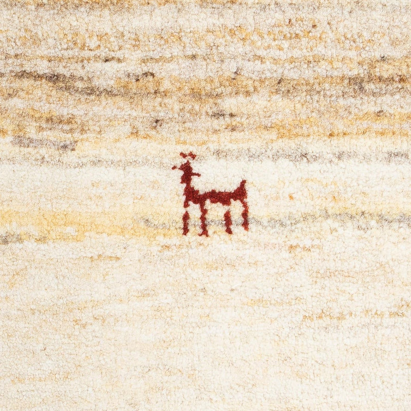 Persisk Gabbeh Teppe 60x40cm - Perserteppich Wollteppich