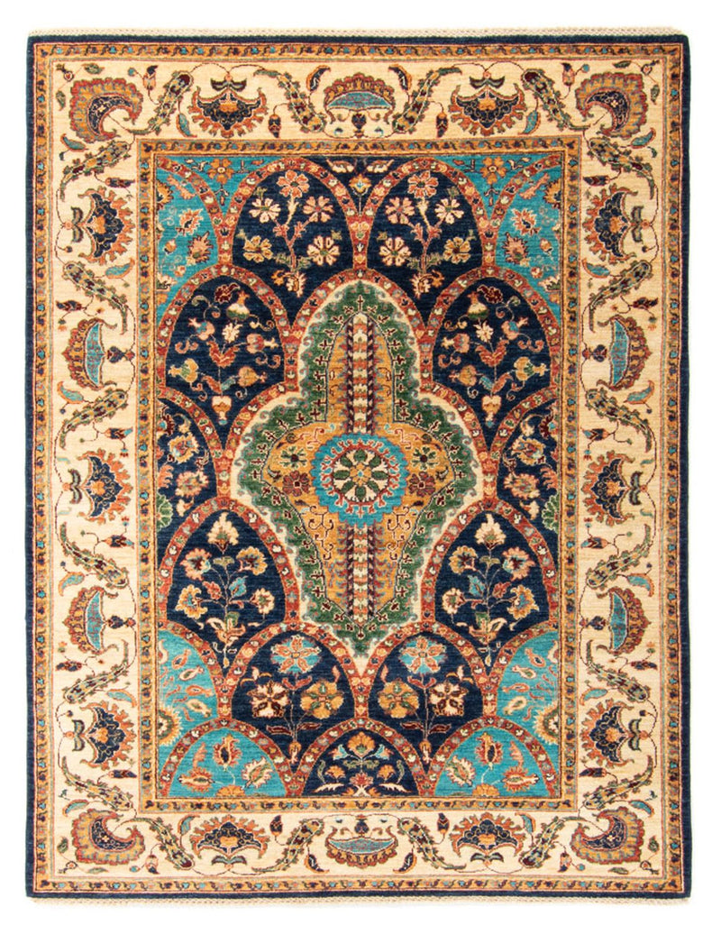 Ziegler Teppe - Ariana - 205 x 157 cm - mørkeblå