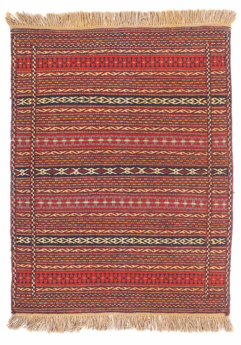 Kelimteppe - Orientalsk - 150 x 100 cm - flerfarget