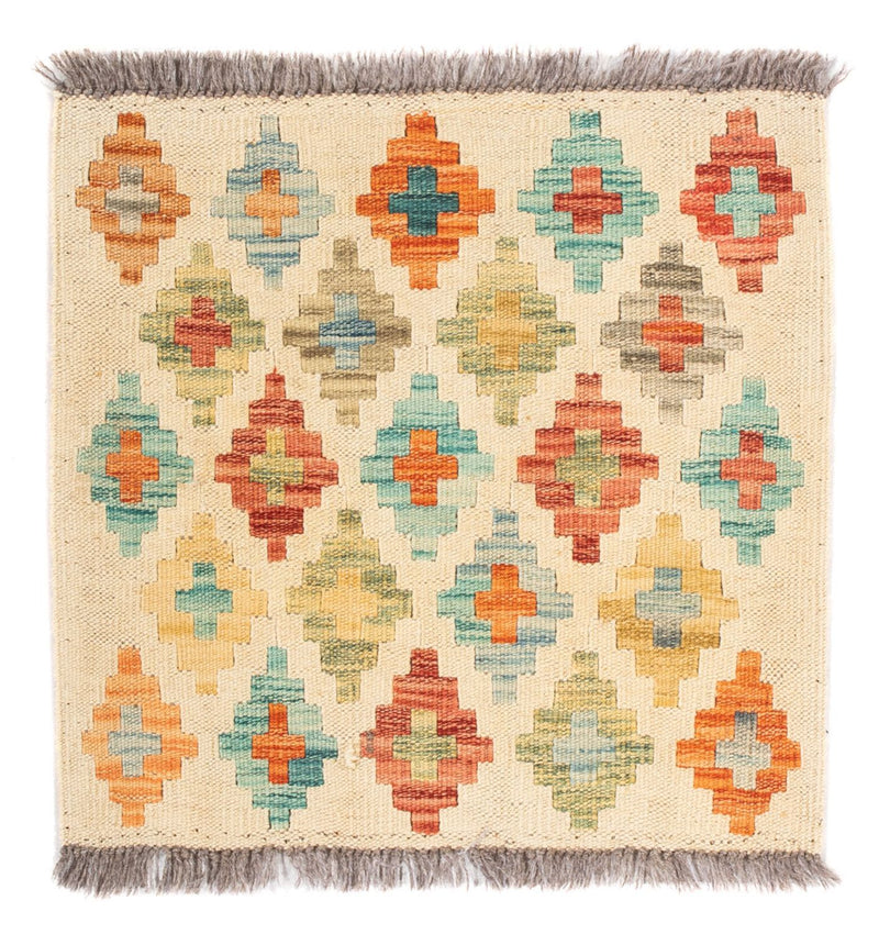 Kilim Maimana Teppe 50x52cm - Ullteppe