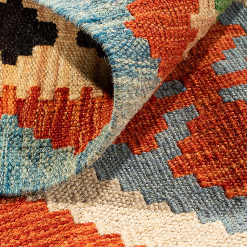 Kilim Maimana Teppe 89x63cm - Ullteppe