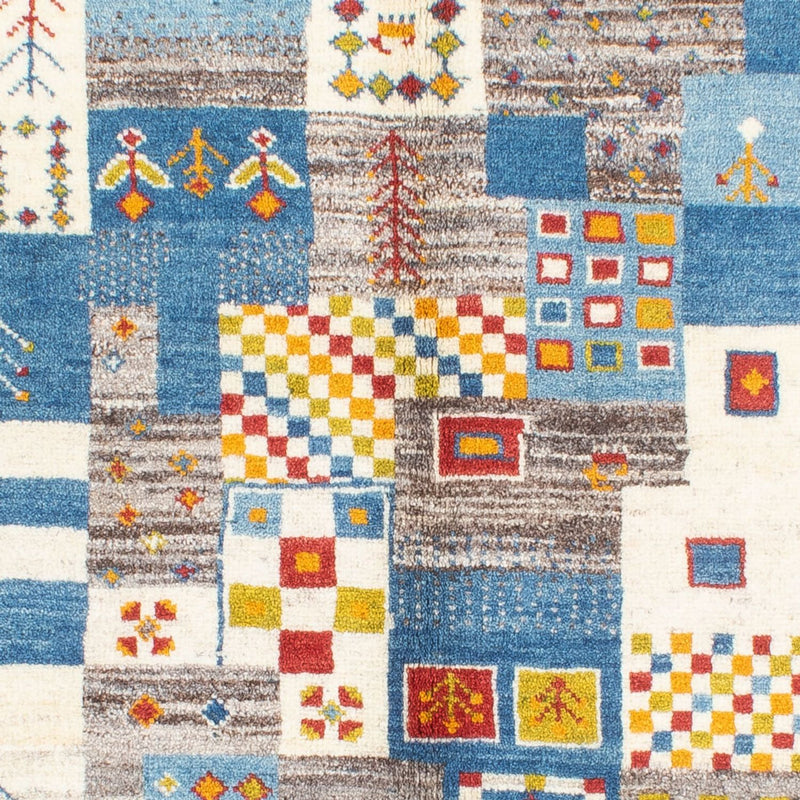 Persisk Gabbeh Teppe 204x151cm - Perserteppich Wollteppich