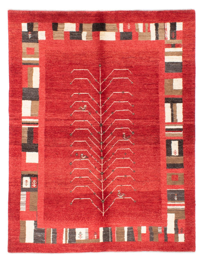 Persisk Gabbeh Teppe 191x147cm - Perserteppich Wollteppich