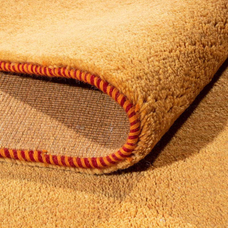 Gabbeh-teppe - persisk - 225 x 150 cm - gull