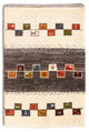 Persisk Gabbeh Teppe 92x63cm - Perserteppich Wollteppich