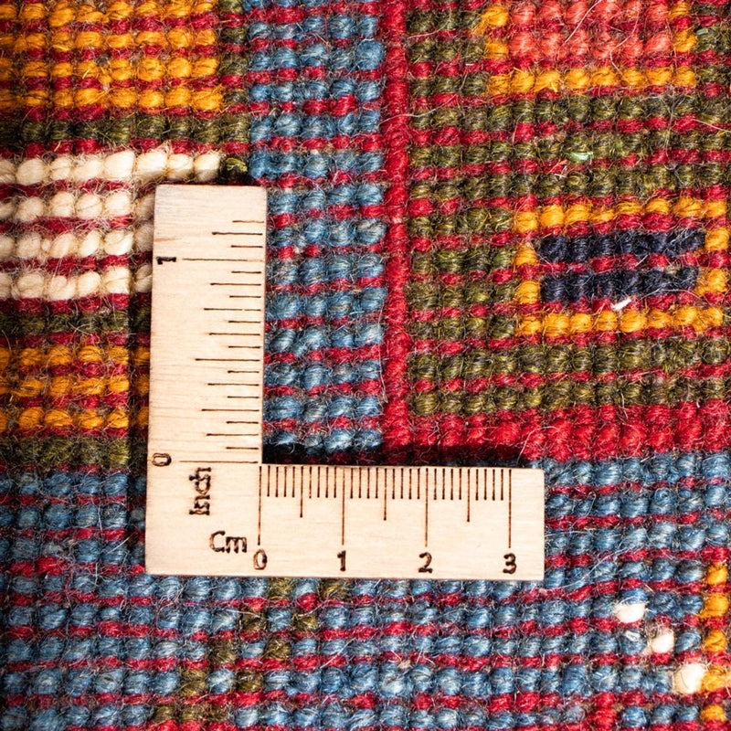 Persisk Gabbeh Teppe 90x65cm - Perserteppich Wollteppich