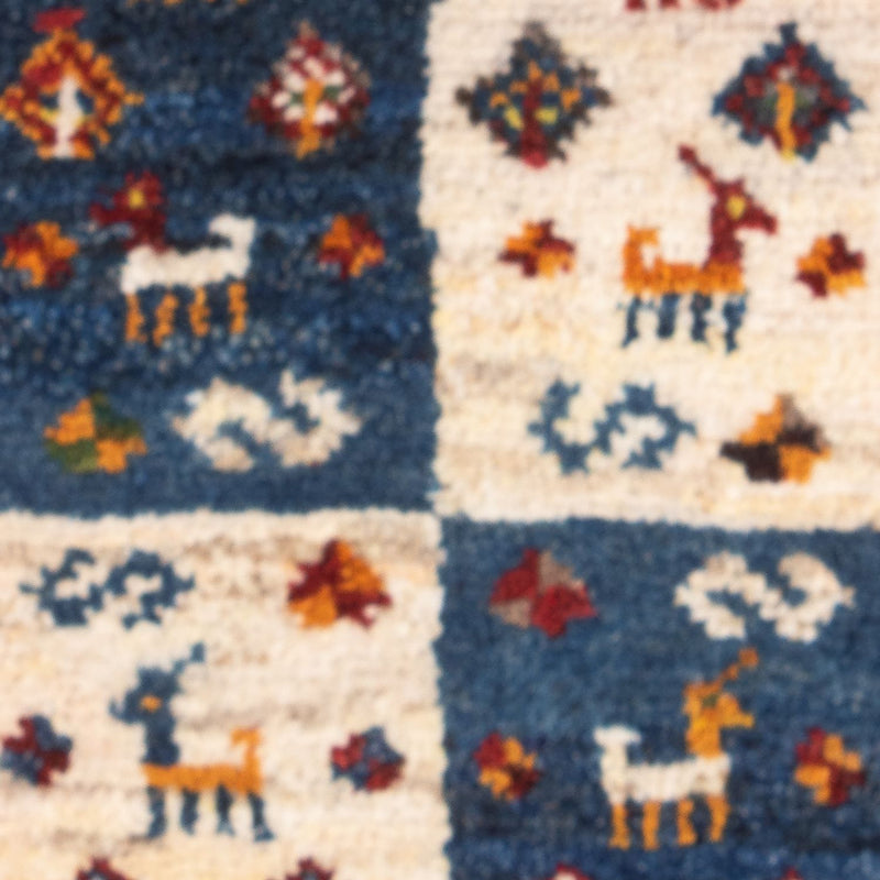 Persisk Gabbeh Teppe 40x60cm - Perserteppich Wollteppich