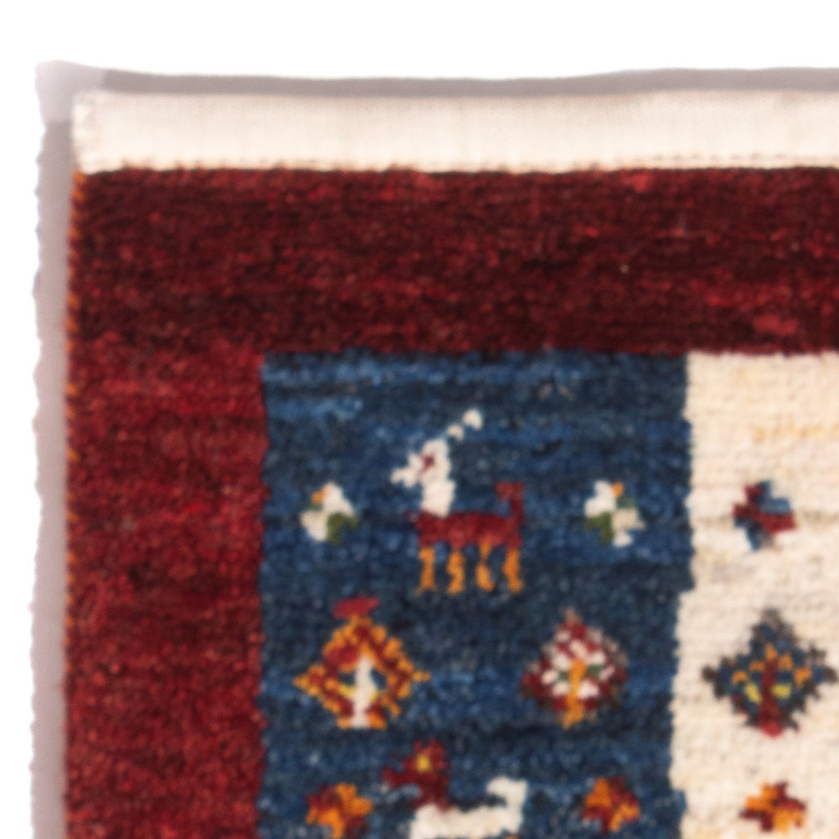 Persisk Gabbeh Teppe 40x60cm - Perserteppich Wollteppich