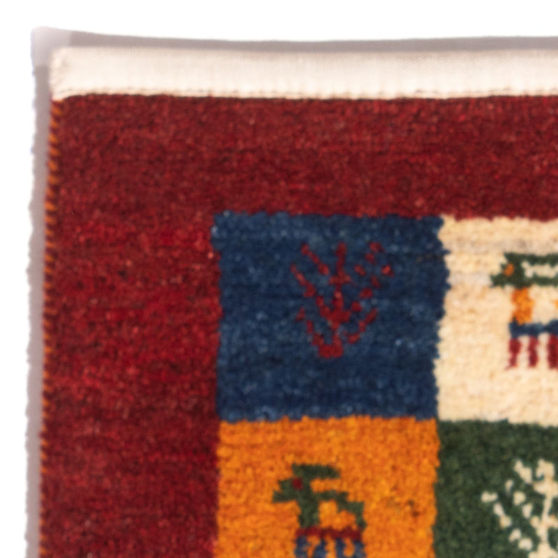 Persisk Gabbeh Teppe 40x60cm - Perserteppich Wollteppich