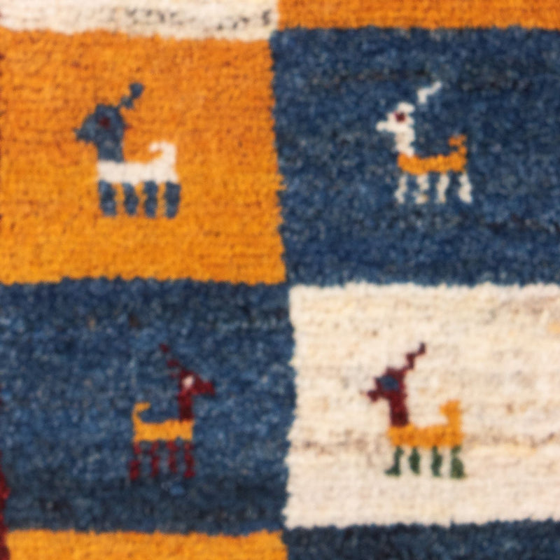 Persisk Gabbeh Teppe 40x60cm - Perserteppich Wollteppich