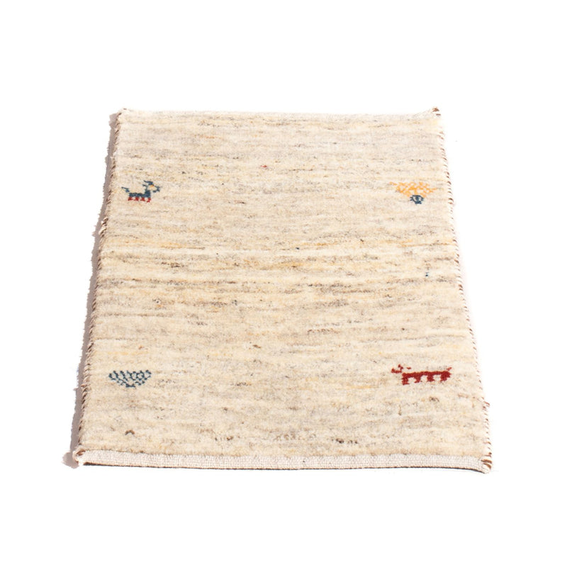Persisk Gabbeh Teppe 60x40cm - Perserteppich Wollteppich