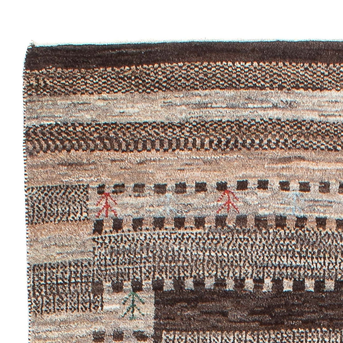 Loribaft Teppe 197x82cm - Perserteppich Wollteppich
