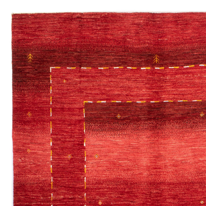 Gabbeh-teppe - persisk - 253 x 177 cm - rød