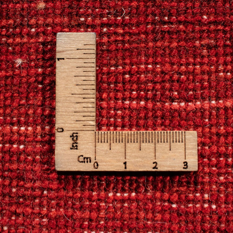 Gabbeh-teppe - persisk - 253 x 177 cm - rød