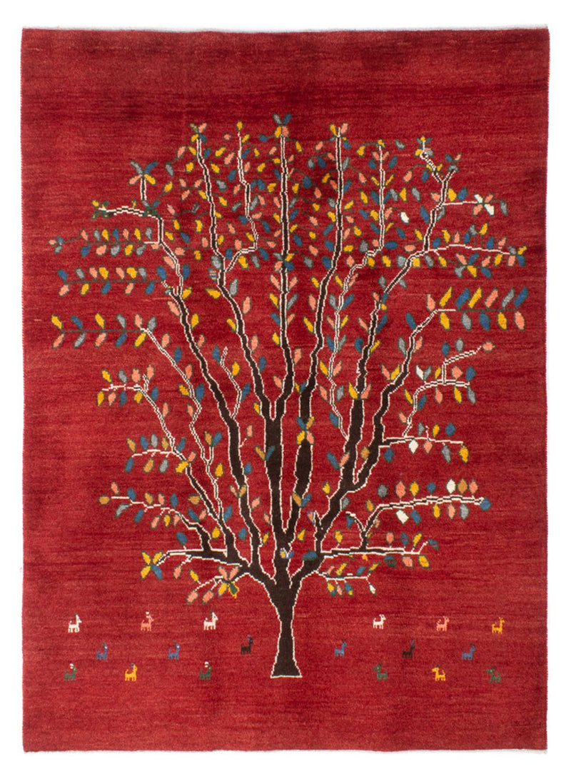 Persisk Gabbeh Teppe 204x150cm - Perserteppich Wollteppich