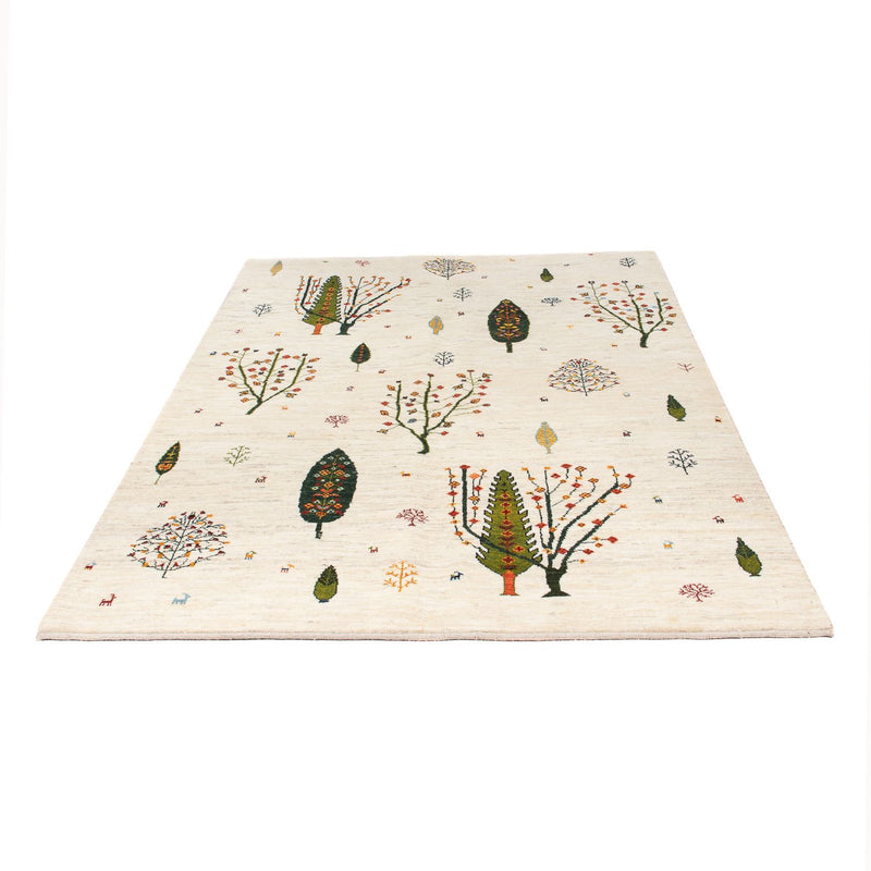 Loribaft Teppe 198x155cm - Perserteppich Wollteppich