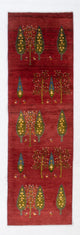 Persisk Gabbeh Teppe 240x70cm - Perserteppich Wollteppich