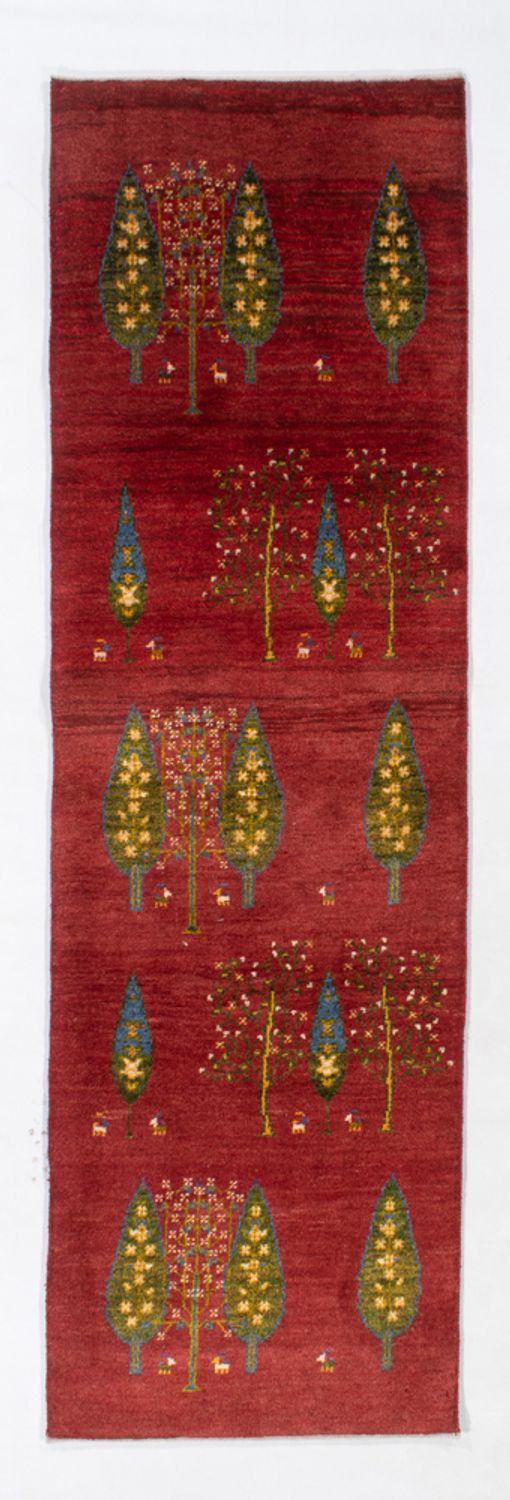 Persisk Gabbeh Teppe 240x70cm - Perserteppich Wollteppich
