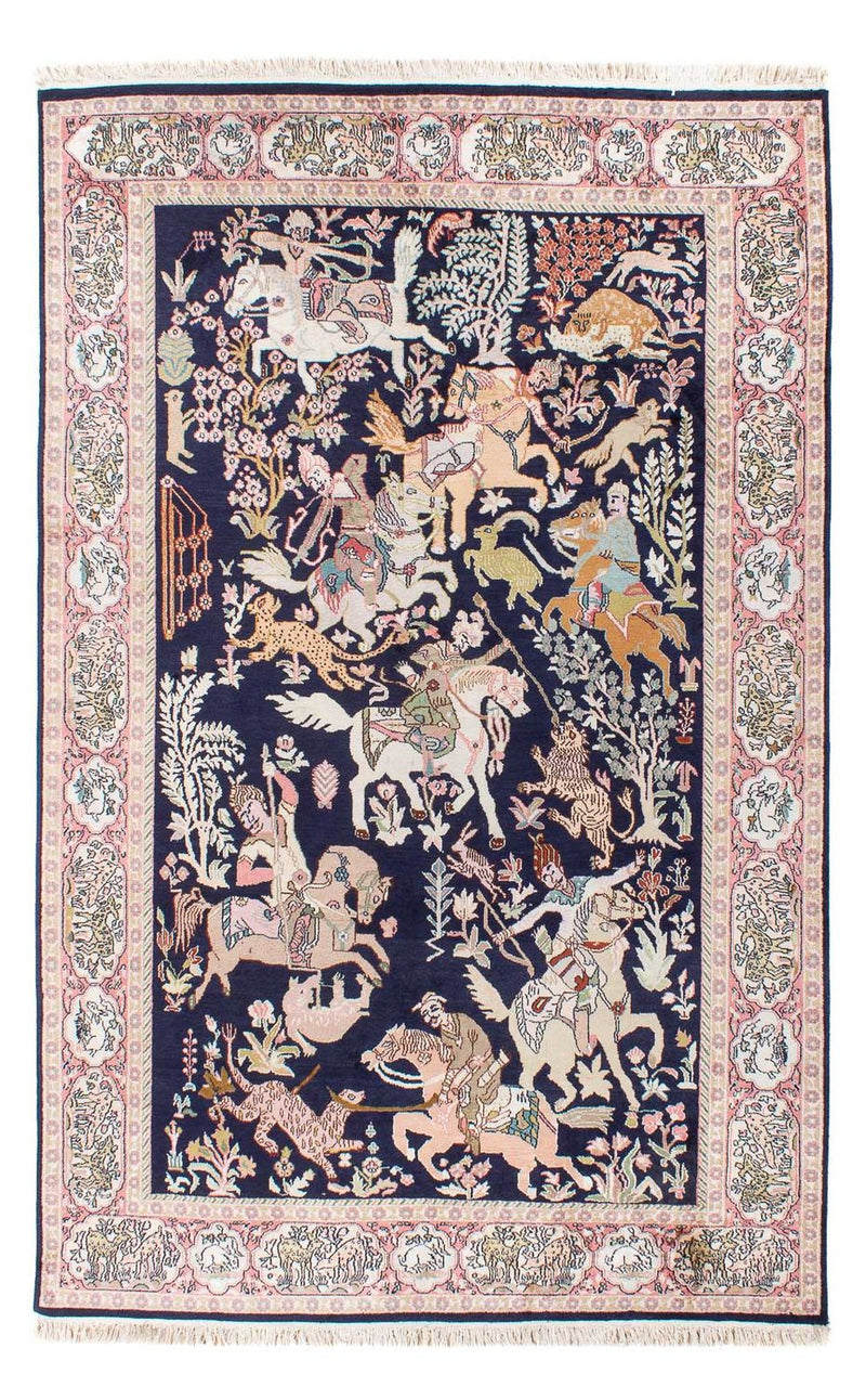Kashmir silke Teppe 215x133cm - Orientalsk teppe