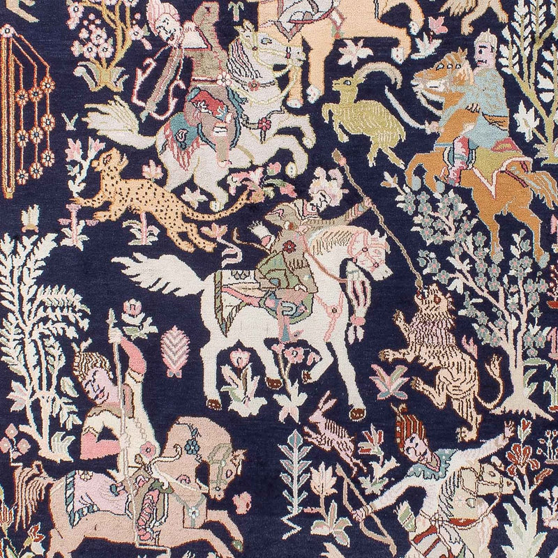 Kashmir silke Teppe 215x133cm - Orientalsk teppe