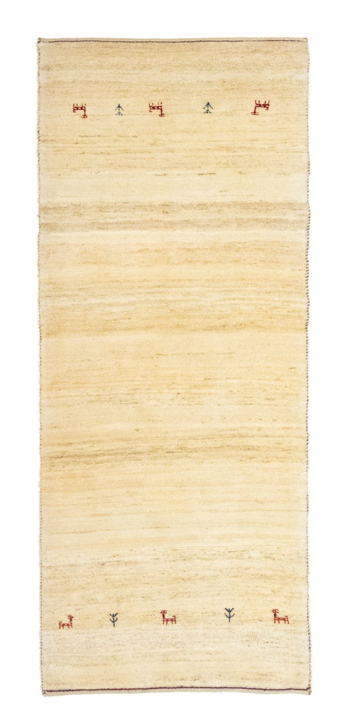 Persisk Gabbeh Teppe 215x75cm - Perserteppich Wollteppich