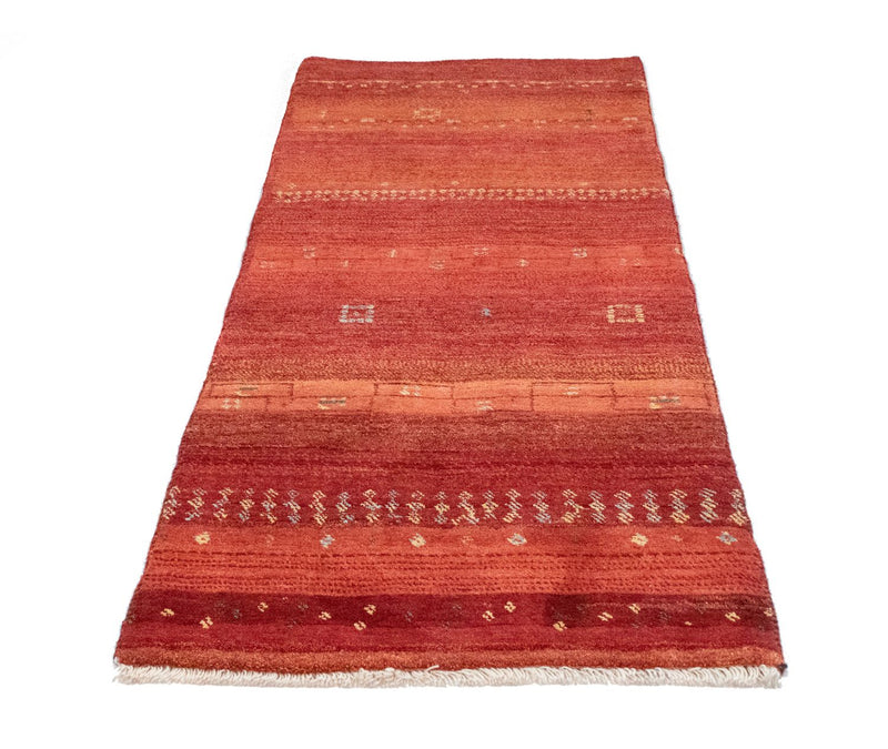 Persisk Gabbeh Teppe 215x75cm - Perserteppich Wollteppich